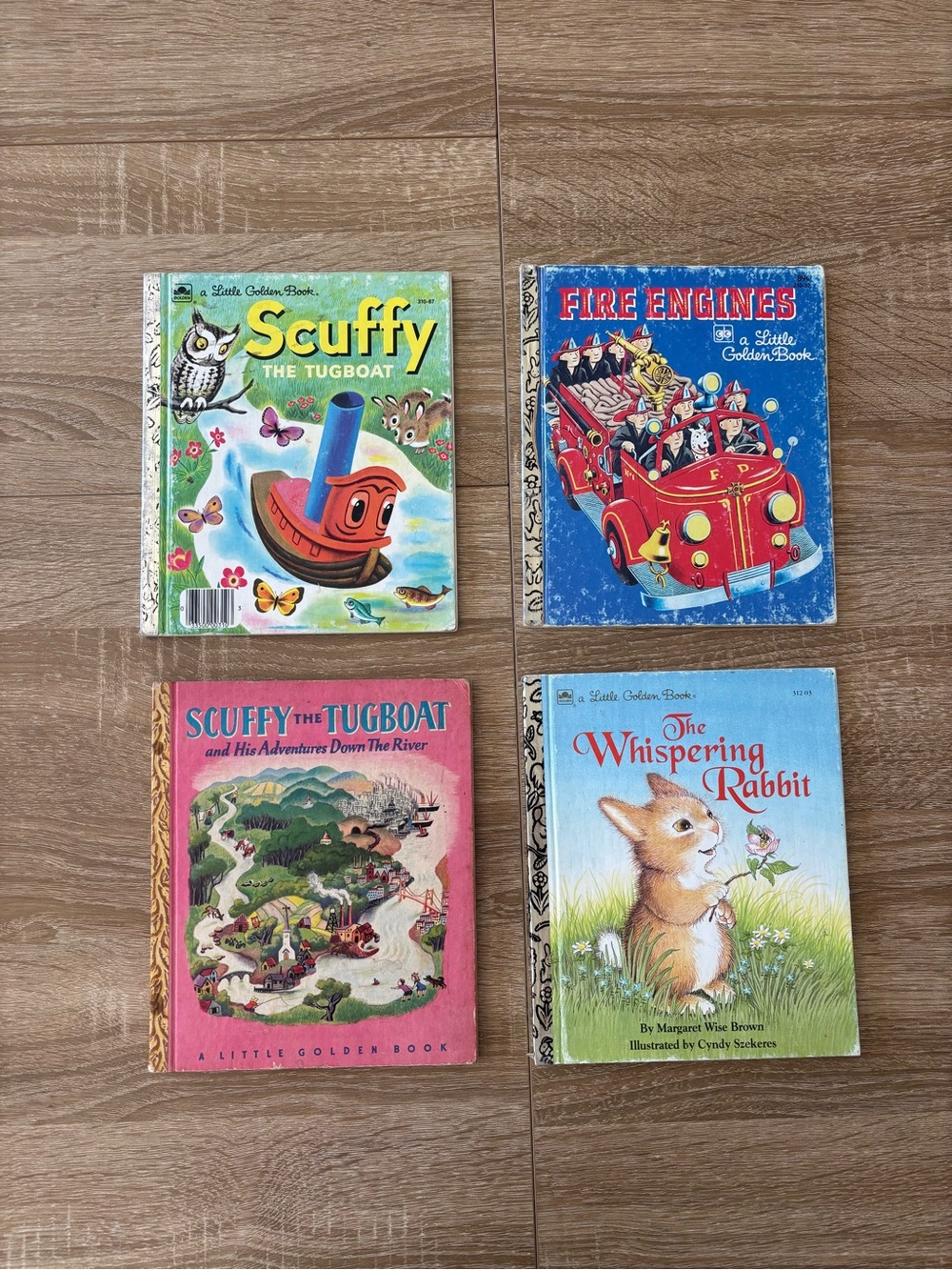vintage little golden books